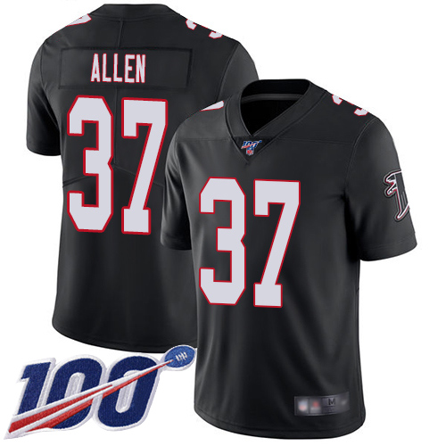Atlanta Falcons Limited Black Men Ricardo Allen Alternate Jersey NFL Football 37 100th Season Vapor Untouchable